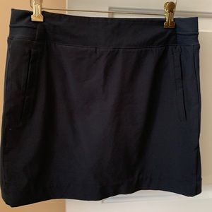 Athleta 16” Brooklyn Skort Black Size 10